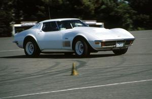 Don Gettinger's A-SP Chevy Corvette at Canterbury Downs lot