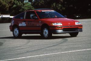 Randy Williams' D-Stock Honda Civic at Canterbury Downs lot