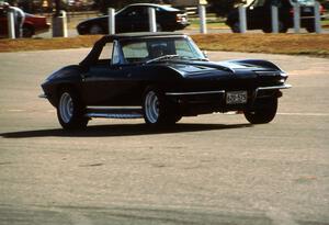 Don Gettinger's B-Stock Chevy Corvette at Canterbury Downs lot