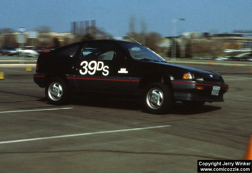 Maureen Scott's D-Stock Honda CRX at 3M