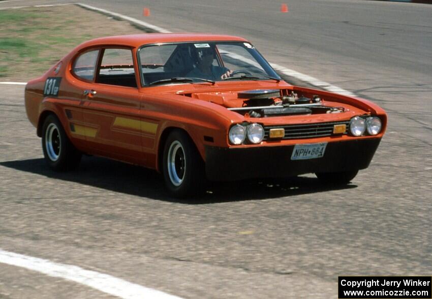 Don Westrup's G-Prepared Ford Capri at Raceway Park