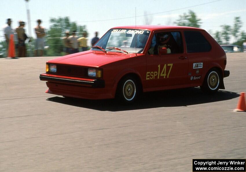 John Zeller's E-SP VW Rabbit at Raceway Park