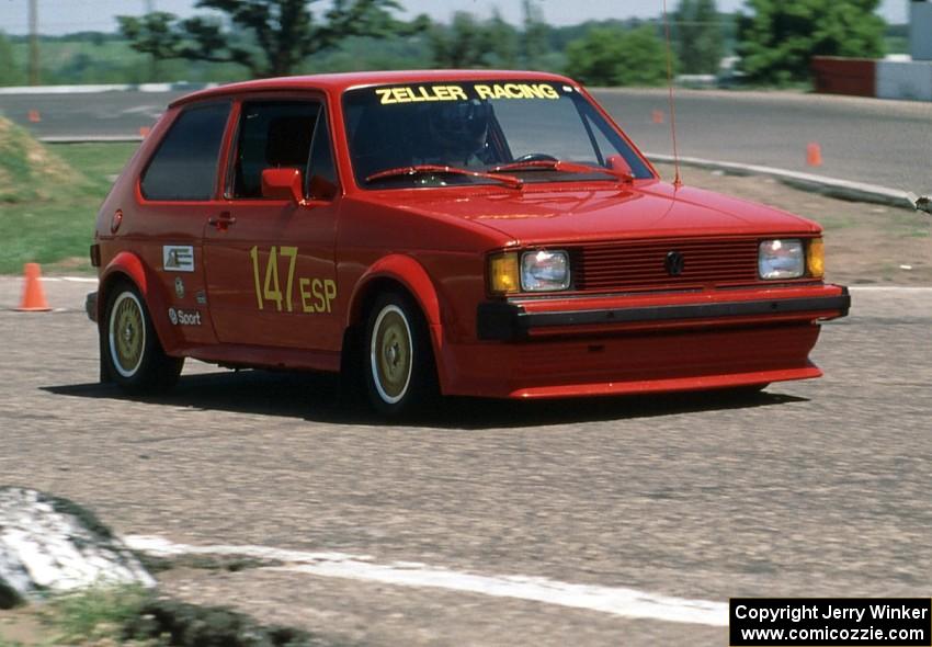 John Zeller's E-SP VW Rabbit at Raceway Park