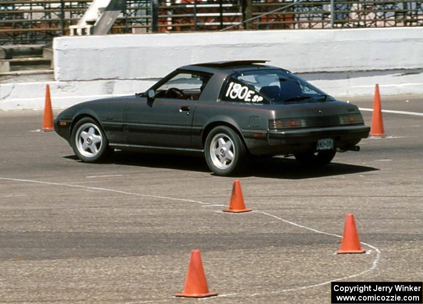 Dave Cammack's E-SP Mazda RX-7 at Raceway Park