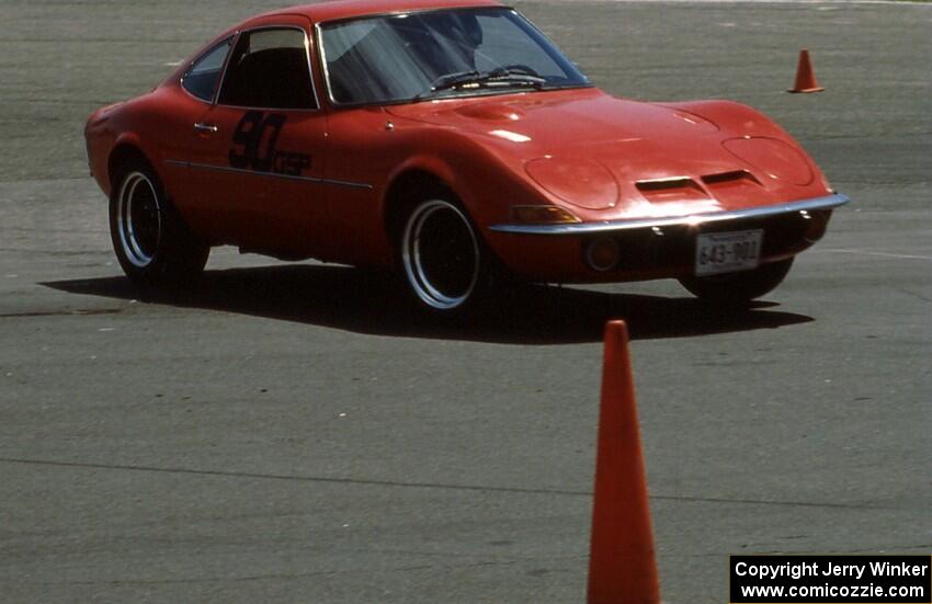 Lee Frisvold's D-SP Opel Manta at Raceway Park