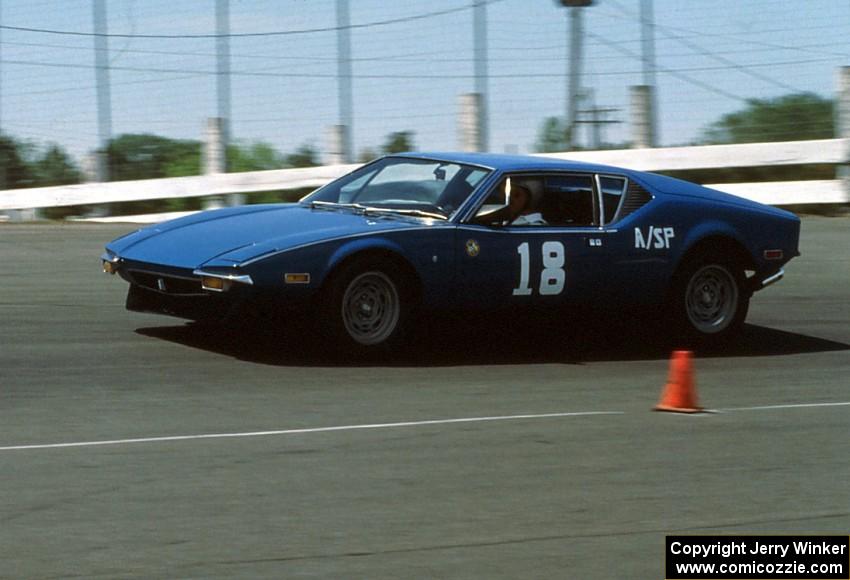 Peter Jarosch's A-SP DeTomaso Pantera at Raceway Park