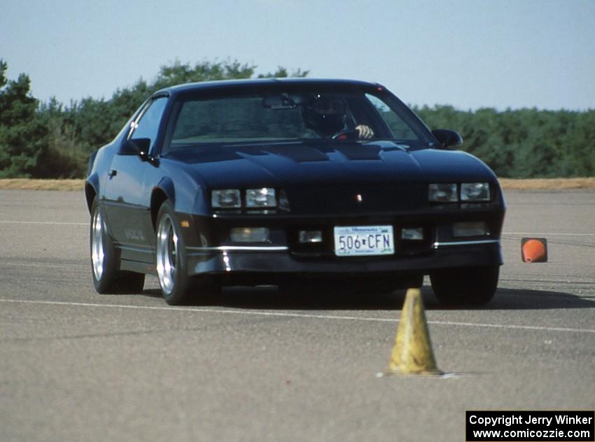 ???'s C-Stock(?) Chevy IROC-Z Camaro at Canterbury Downs lot