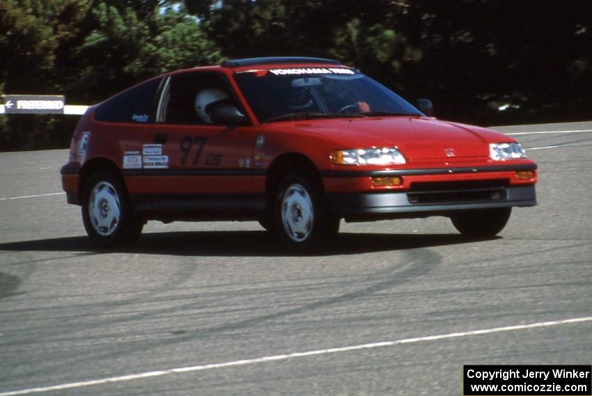 Randy Williams' D-Stock Honda Civic at Canterbury Downs lot