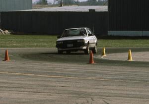 John Dahlmeier's H-Stock Audi 4000 Quattro at Owatonna Airport