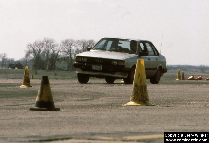 John Dahlmeier's H-Stock Audi 4000 Quattro at Owatonna Airport