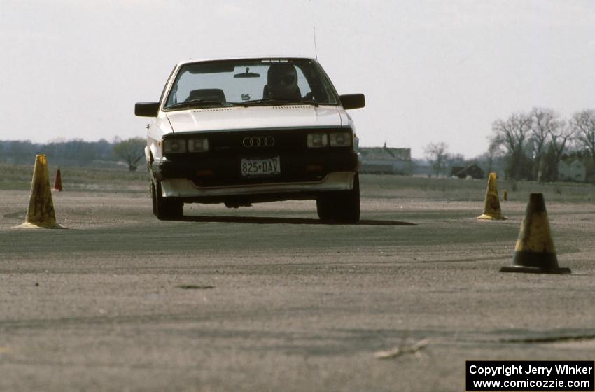 John Dahlmeier's H-Stock Audi 4000 Quattro at Owatonna Airport