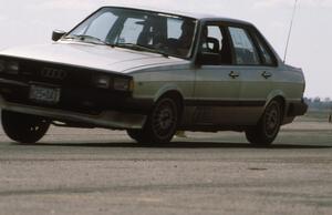 John Dahlmeier's H-Stock Audi 4000 Quattro at Owatonna Airport