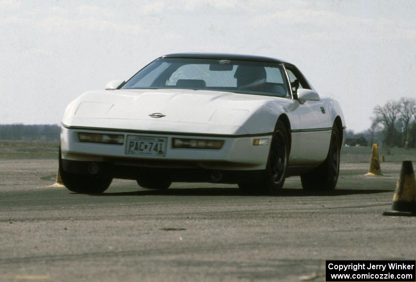 ???'s SS Chevy Corvette at Owatonna Airport