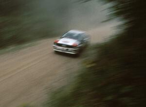 Paul Choinere / Scott Weinheimer Audi Quattro kicks up the fine silty dry dust in the White Earth State Forest.