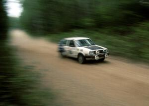 Dick Casey / Martin Dapot Production class VW GTI at speed in the White Earth State Forest.
