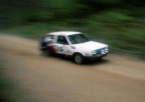 John Briggs / Dave Mitchell Production class VW GTI at speed.