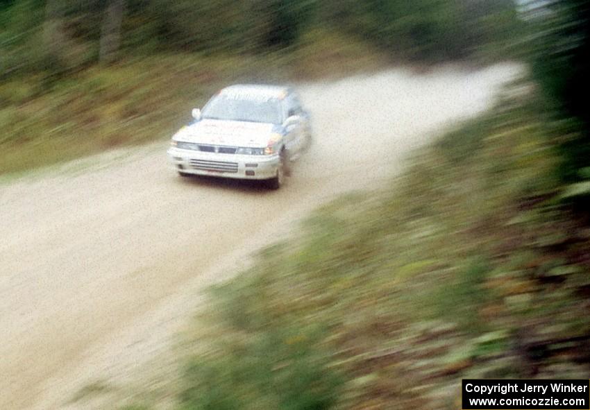 Tim O'Neil / J. Jon Wickens ran the divisional event after DNF'ing day 1. The car burned shortly after this photo was shot.