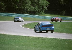 Three cars through the carousel