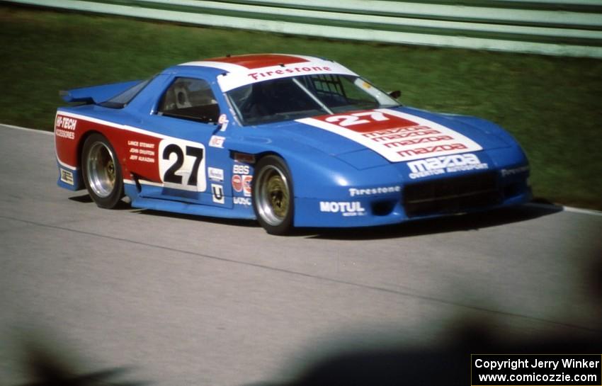 Lance Stewart / John Overton Mazda RX-7 (GTU)