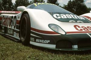 Tom Walkinshaw Racing Jaguar XJR-9 on display