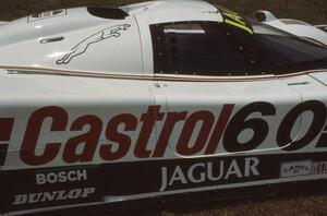 Tom Walkinshaw Racing Jaguar XJR-9 on display