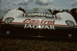 Tom Walkinshaw Racing Jaguar XJR-9 on display