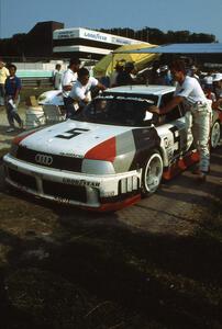 Hurley Haywood / Scott Goodyear Audi 90 Quattro (GTO)