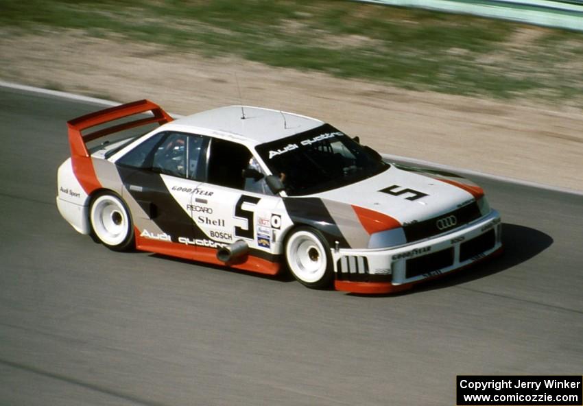 Hurley Haywood / Scott Goodyear Audi 90 Quattro (GTO)