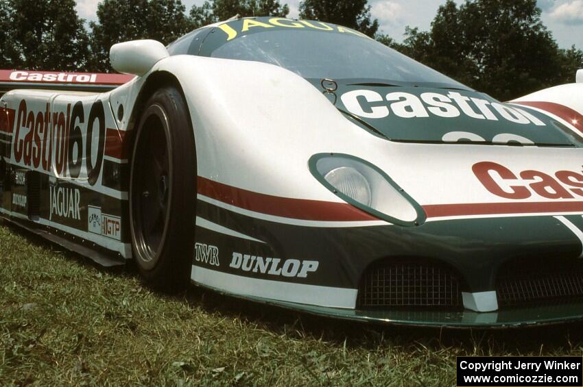 Tom Walkinshaw Racing Jaguar XJR-9 on display