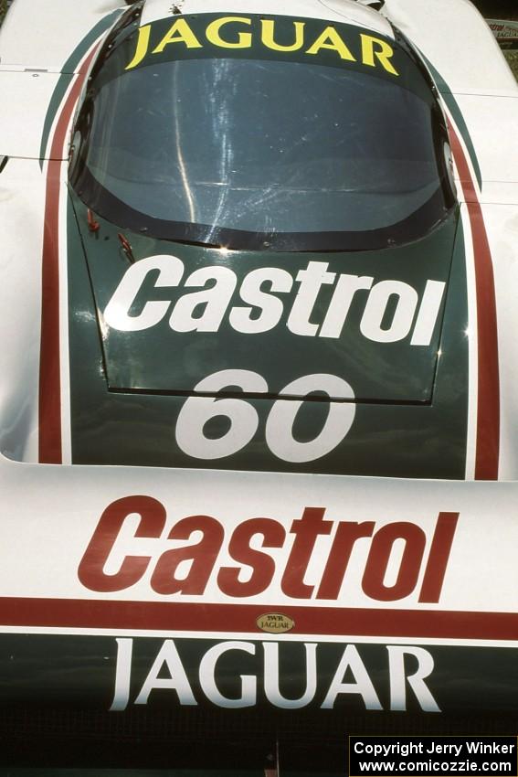 Tom Walkinshaw Racing Jaguar XJR-9 on display