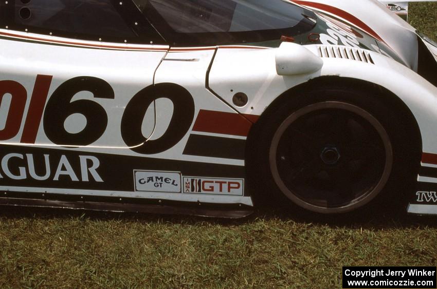 Tom Walkinshaw Racing Jaguar XJR-9 on display