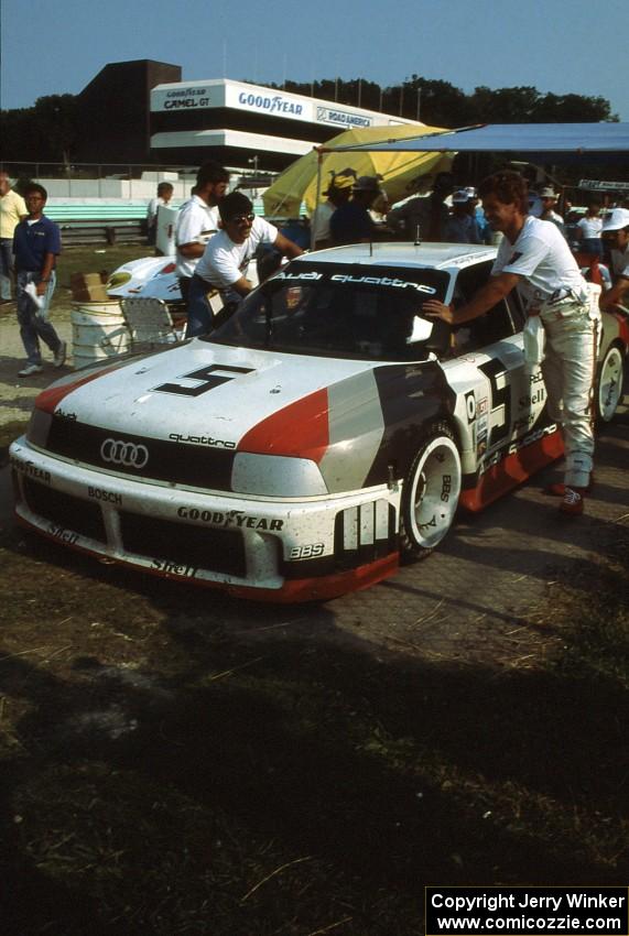 Hurley Haywood / Scott Goodyear Audi 90 Quattro (GTO)