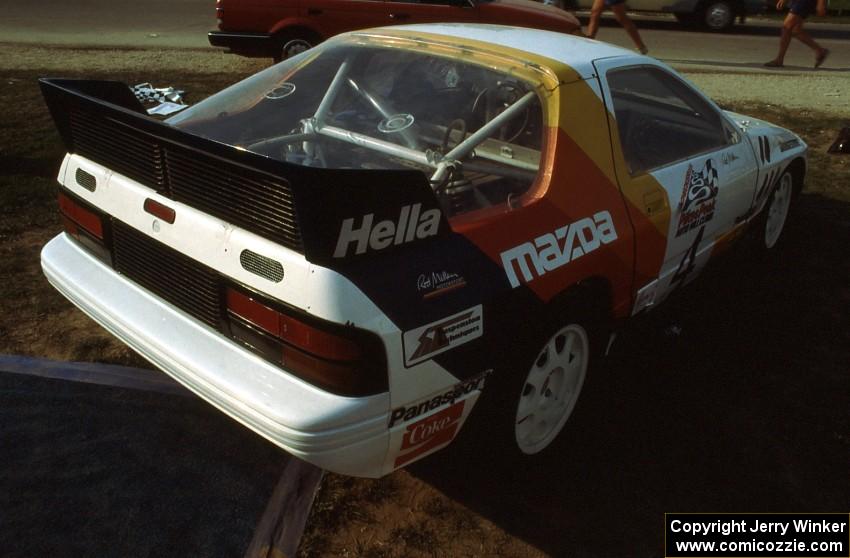 Rod Millen's Group B Mazda RX-7 Pikes Peak car on display