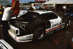 Dorsey Schroeder's Ford Mustang minus bodywork