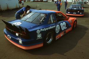 (02) Max Jones and (01) Tommy Kendall in their Chevy Berettas