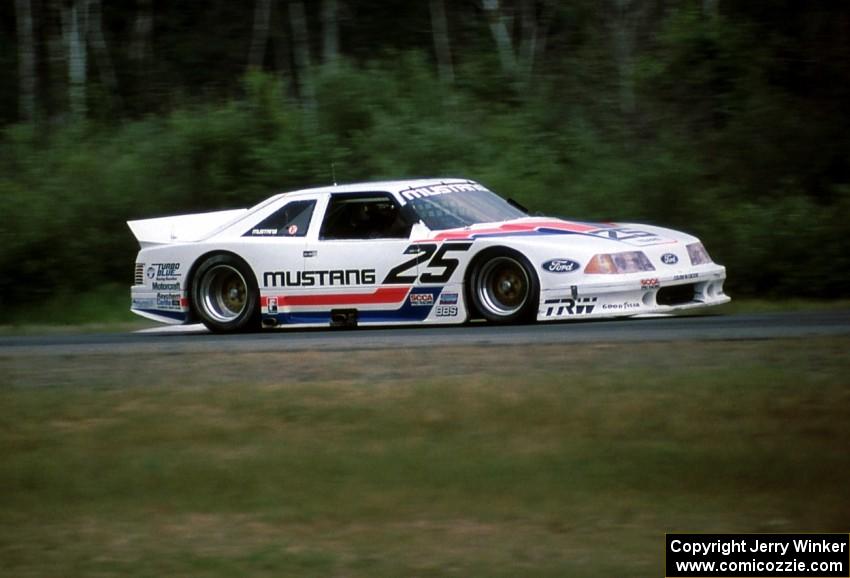 Dorsey Schroeder's Ford Mustang