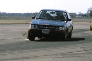 Denise Wieman's H-Stock Ladies Mercury Tracer at Owatonna Airport