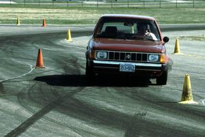 John Broderick's H-Stock Plymouth Horizon at Owatonna Airport