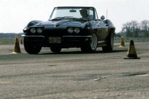 Don Gettinger's B-Stock Chevy Corvette at Owatonna Airport