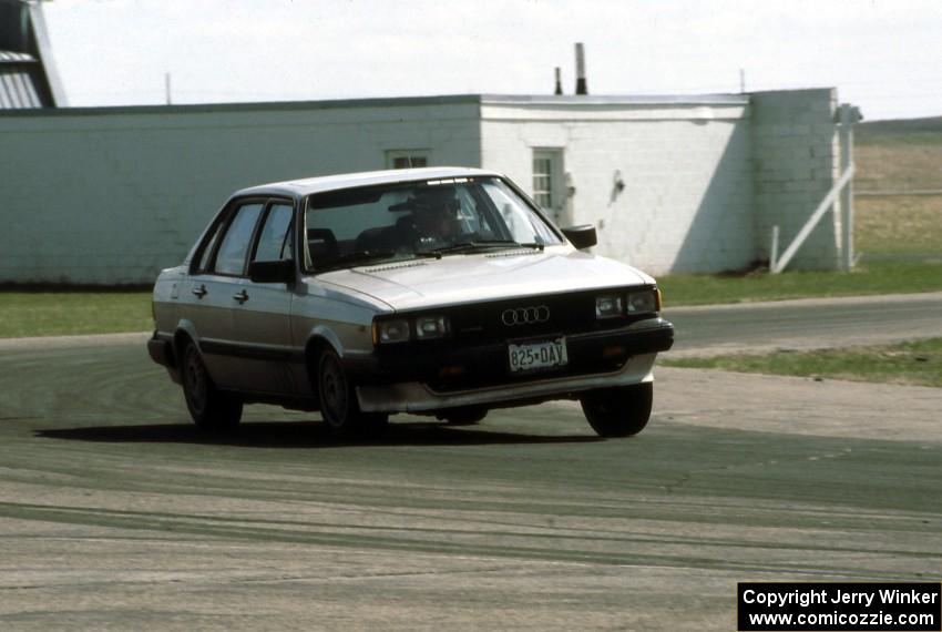 John Dahlmeier's H-Stock Audi 4000 Quattro at Owatonna Airport