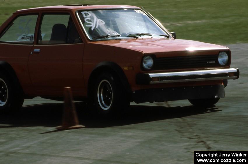 Gene 'Dutch' Drescher's D-SP Ford Fiesta at Owatonna Airport