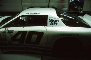 Jim Derhaag's Chevy Camaro in the paddock after the race.