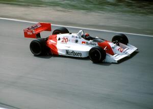 Emerson Fittipaldi's Penske PC-18/Chevy