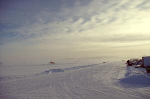 The ice dust was awful to deal with, although the sky was perfect.