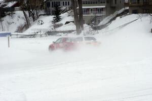 Mark Utecht / Jay Luehmann / Dave Steen and Brent Carlson / Aaron Jongbloedt / Will Cammack Subaru Imprezas go side-by-side