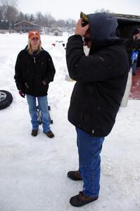 Bonnie Stoehr and Pete Forrey talk racing.