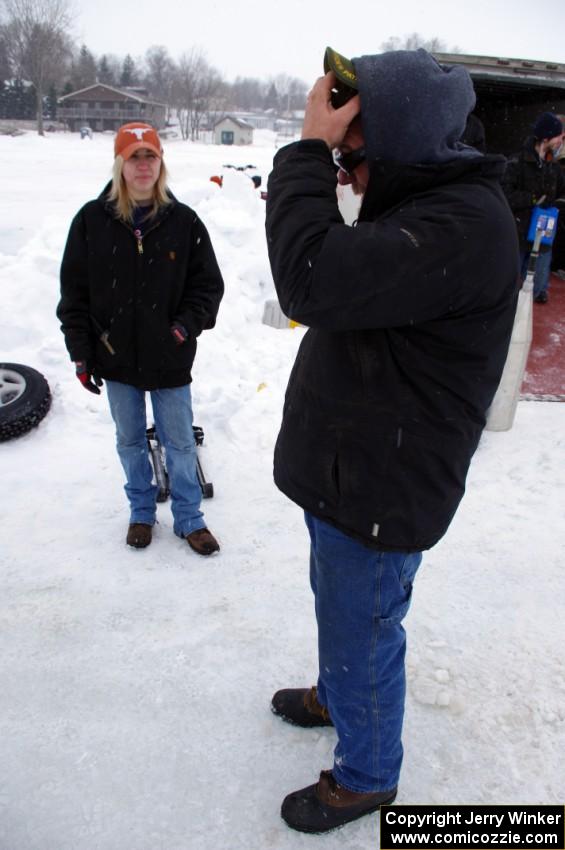 Bonnie Stoehr and Pete Forrey talk racing.