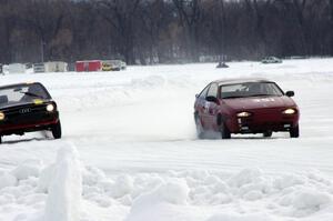 Andy Orr / Scott Nielson Nissan NX2000 and Bryan Wulk / Len Jackson VW Fox