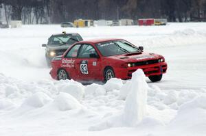 Mark Utecht / Jay Luehmann Subaru Impreza and Ty Saiki / Pete Forrey VW Passat