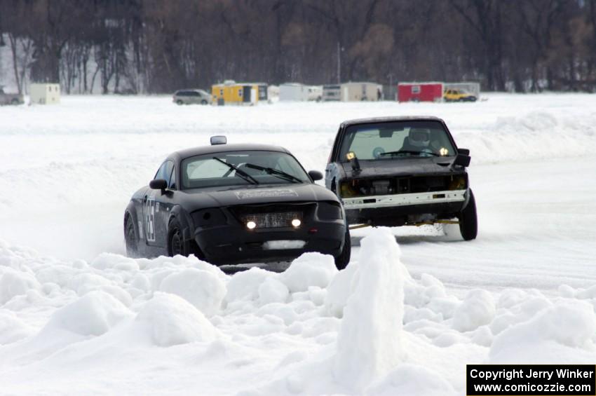 Cody Reinhofer / Chad Reinhofer Audi TT and Randy Christman / Jim Deline VW Rabbit